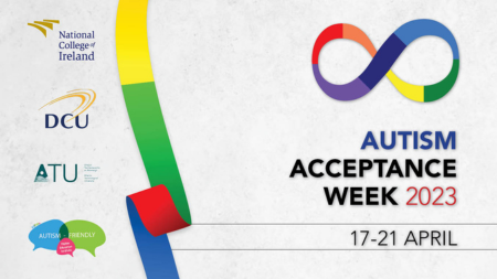 Graphic to promote Autism Acceptance Week 2023